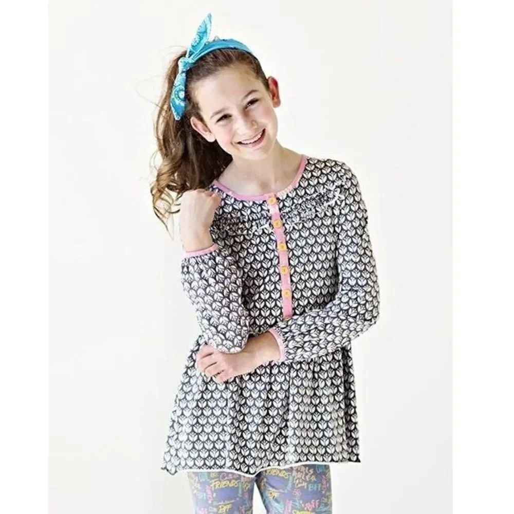 Matilda Jane Paint By Numbers Cloud Dancer Top - Size 12